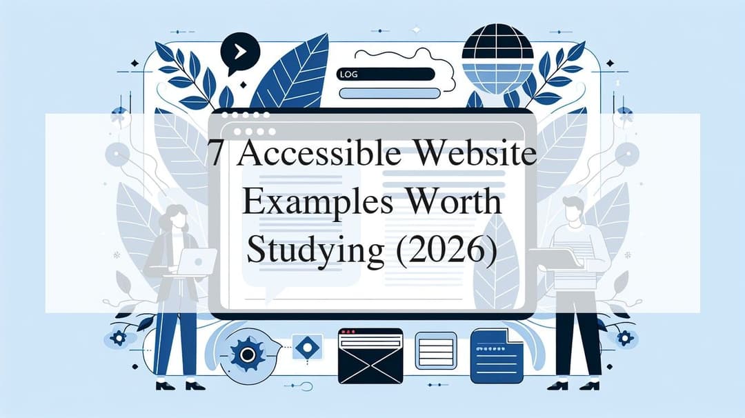7 Accessible Website Examples Worth Studying (2026)