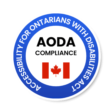 AODA compliance (Accessibility for Ontarians with Disabilities Act)