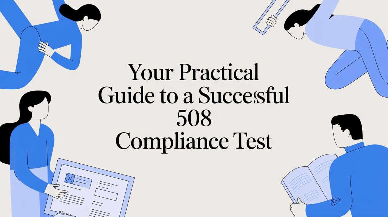 Cover image for Your Practical Guide to a Successful 508 Compliance Test