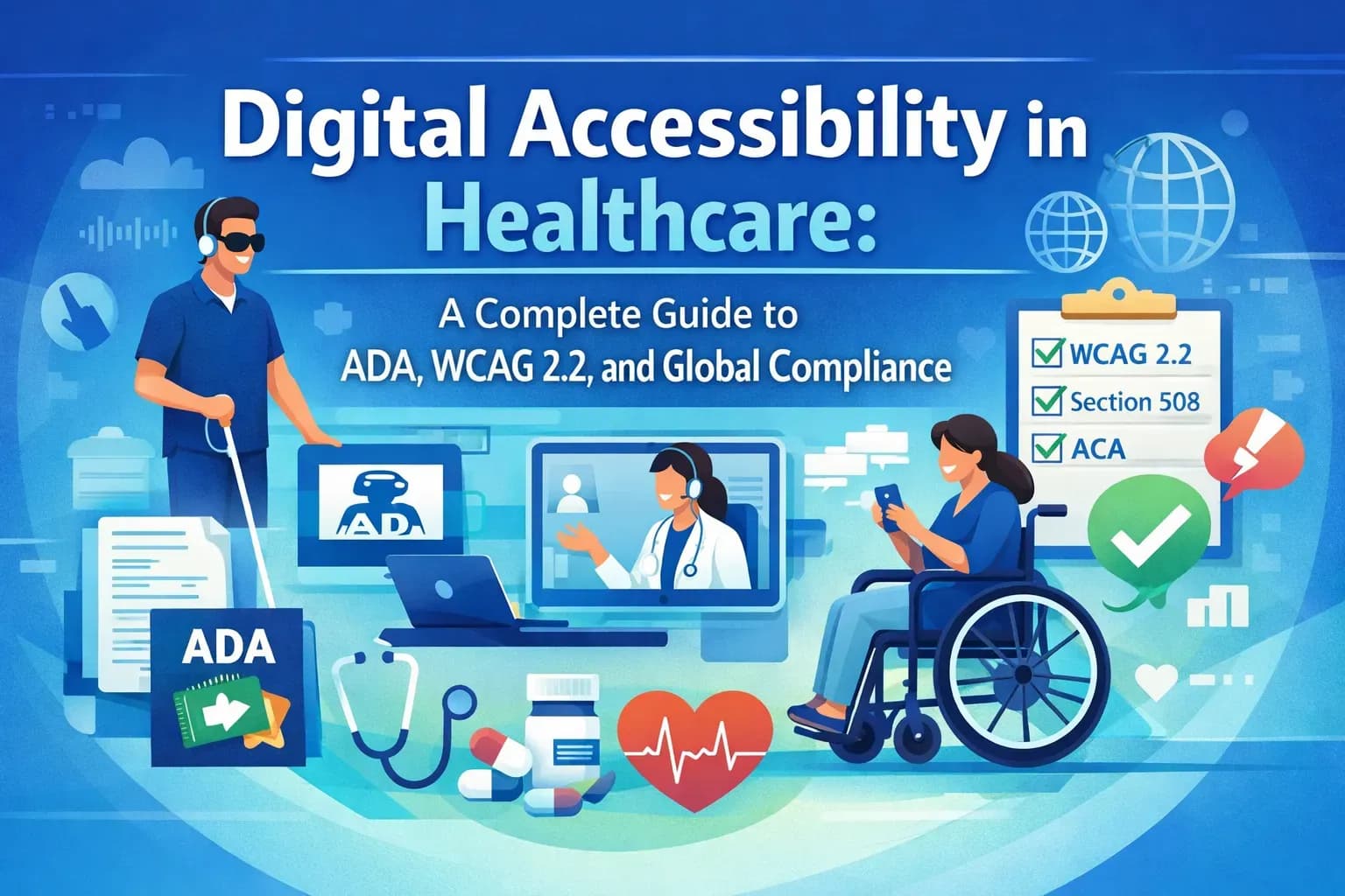 Cover image for Digital Accessibility in Healthcare: ADA & WCAG Compliance Guide (2026)