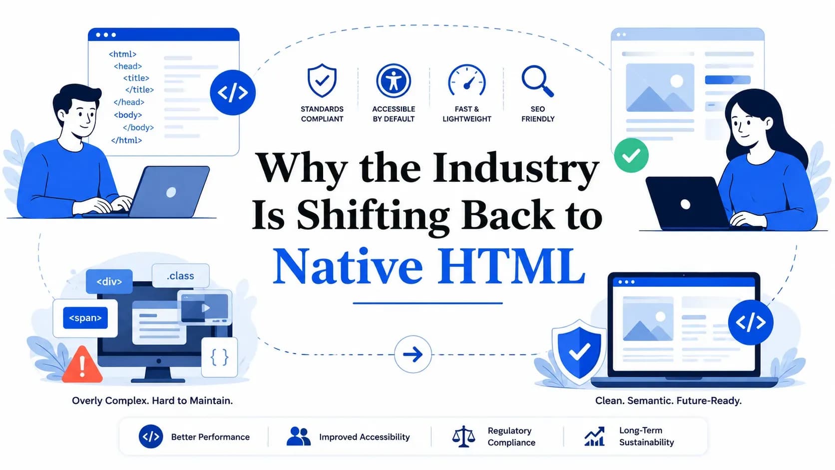 Cover image for Native HTML Accessibility: The 2026 Industry Shift
