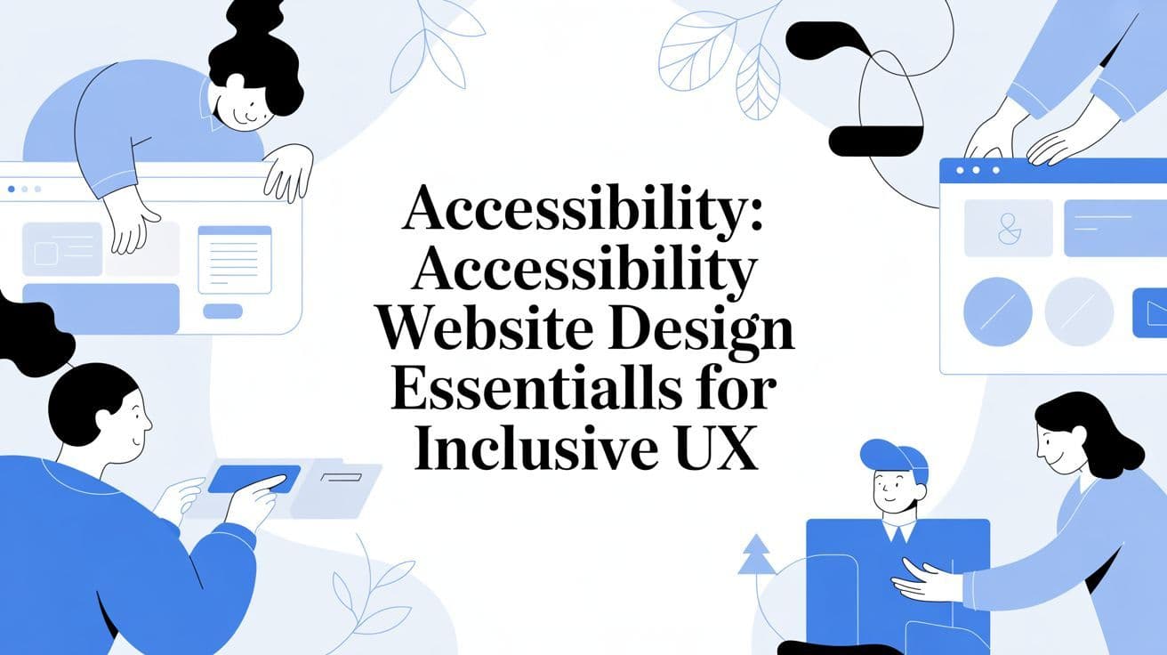 Cover image for Accessibility: accessibility website design Essentials for Inclusive UX