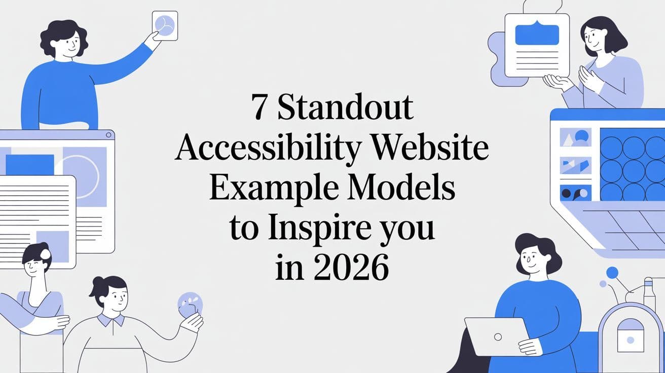 Cover image for 7 Standout Accessibility Website Example Models to Inspire You in 2026