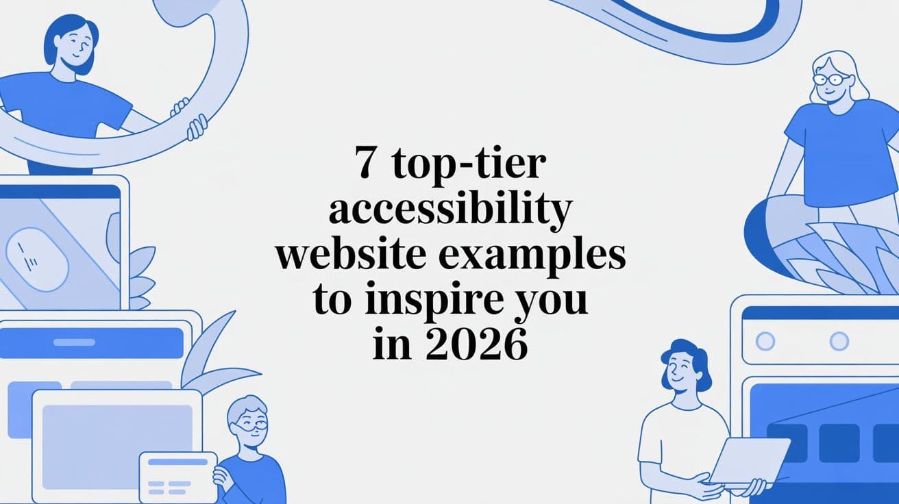 Cover image for 7 Top-Tier Accessibility Website Examples to Inspire You in 2026