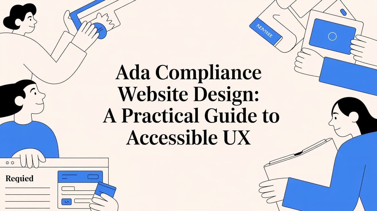 Cover image for Ada Compliance Website Design: A Practical Guide to Accessible UX