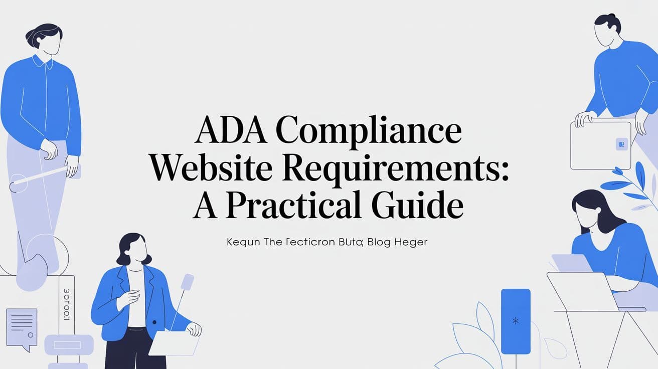 Cover image for Ada Compliance Website Requirements: A practical guide
