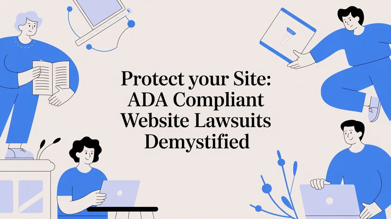 Cover image for Protect Your Site: ada compliant website lawsuits Demystified