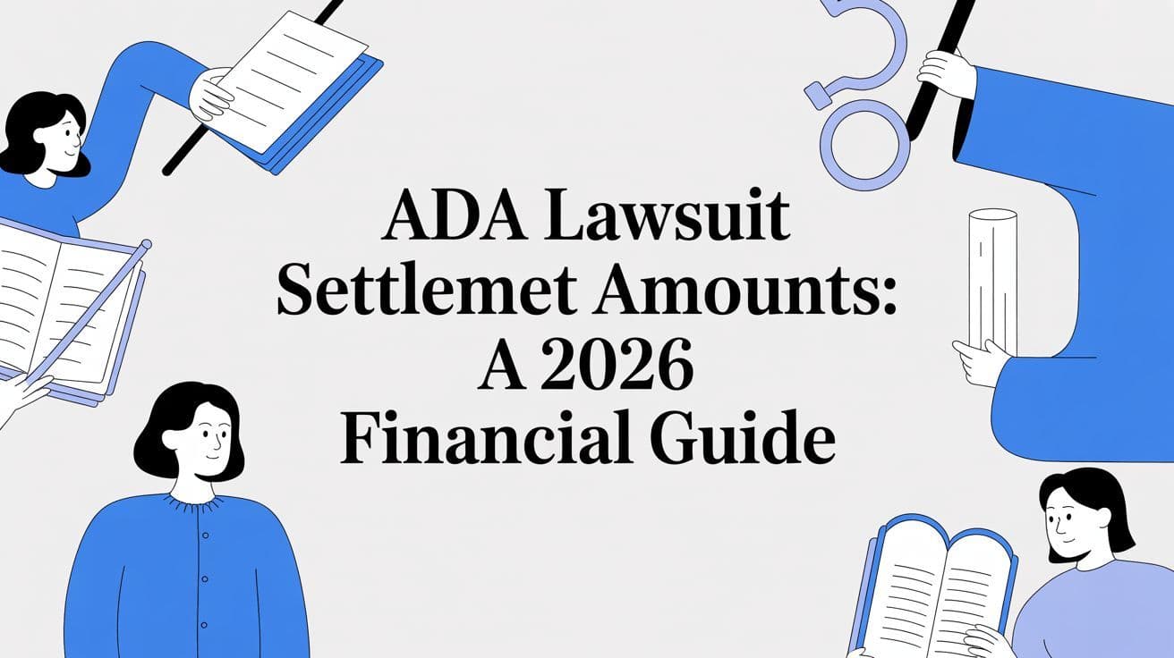 Cover image for ADA Lawsuit Settlement Amounts: A 2026 Financial Guide