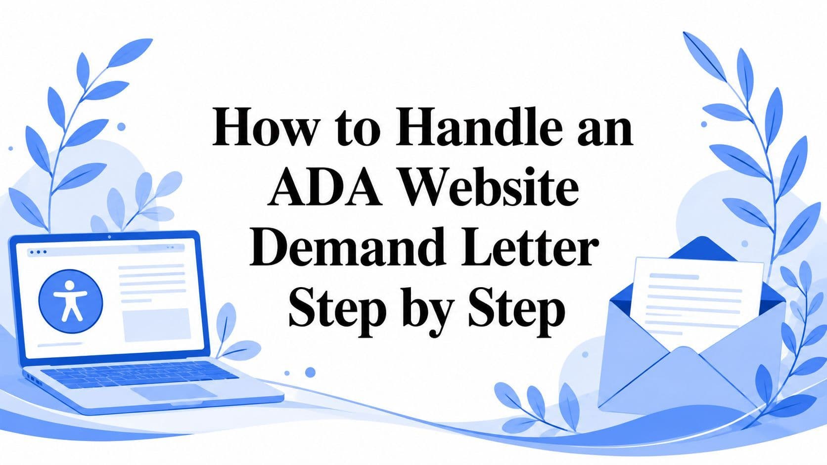 Cover image for ADA Website Demand Letter? What to Do (and How to Avoid a Lawsuit) 2026