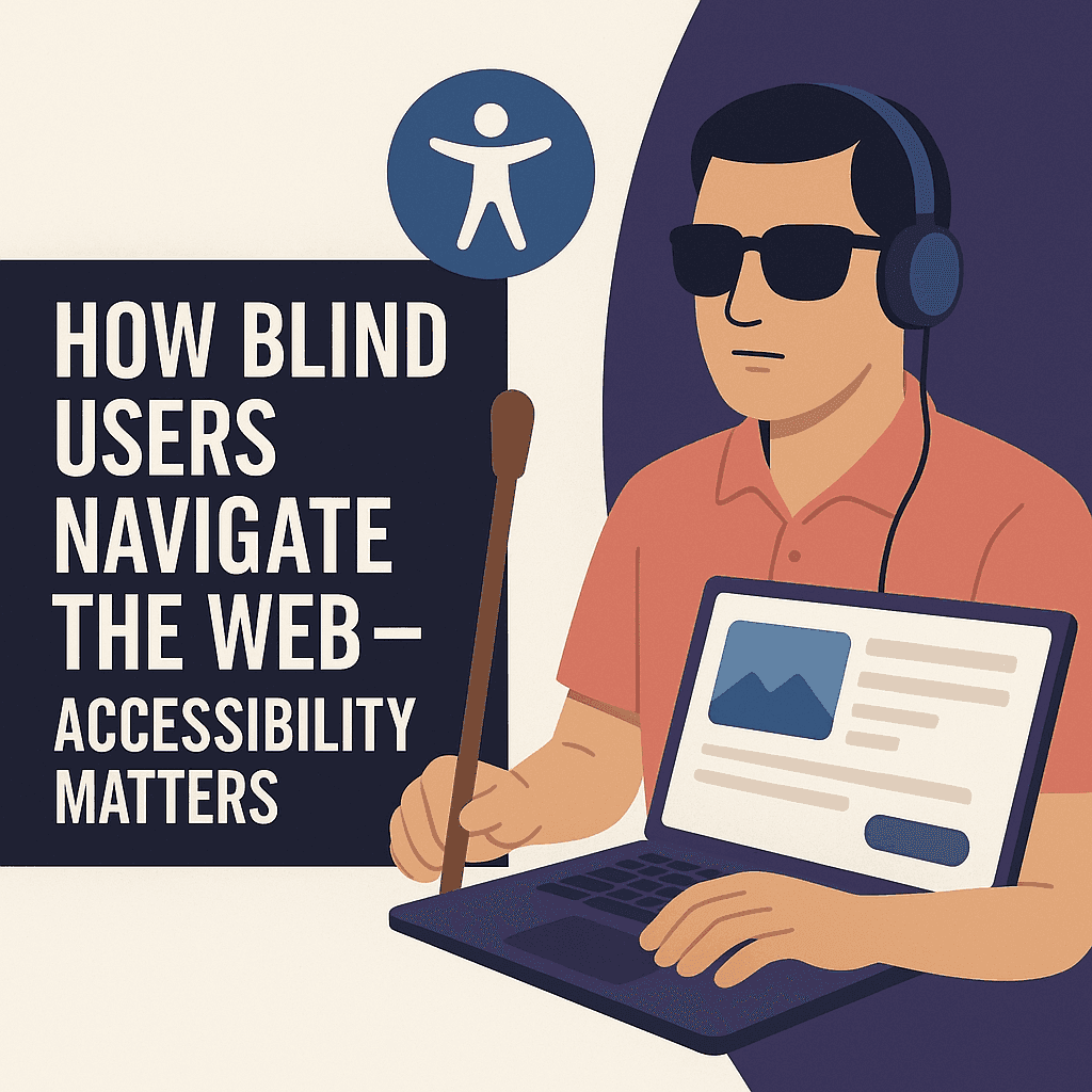 Cover image for How Blind Users Navigate the Web Accessibility Matters