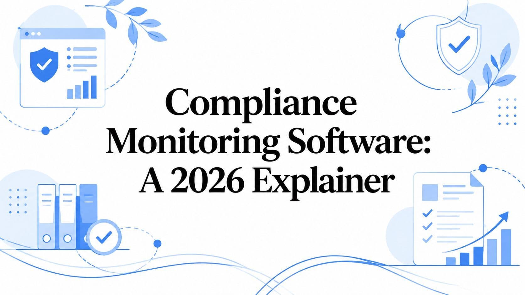 Cover image for Compliance Monitoring Software: A 2026 Explainer