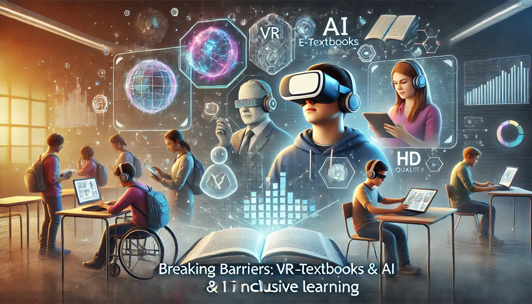 Cover image for Breaking Barriers: VR, E-Textbooks & AI in Inclusive Learning