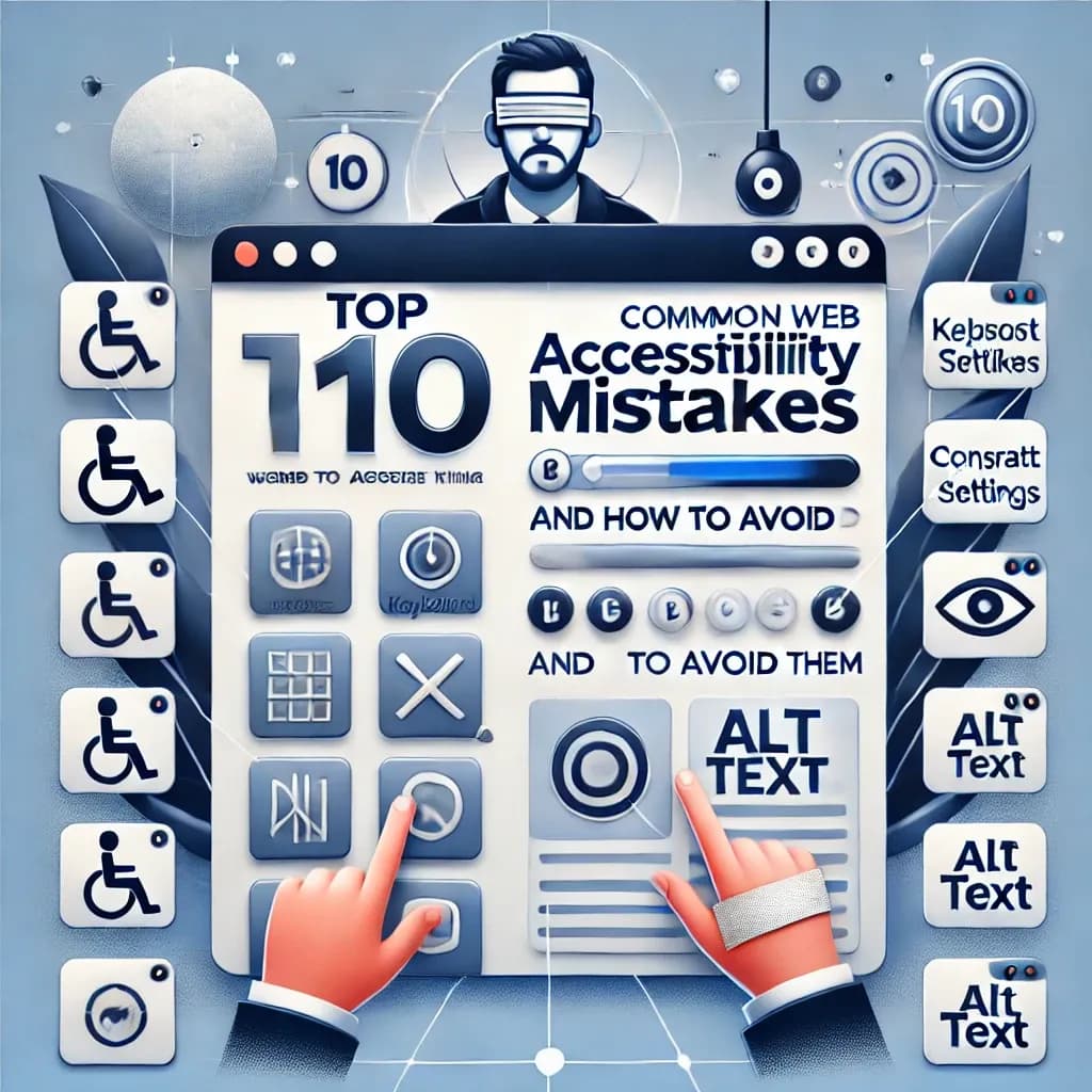 Cover image for Top 10 Common Web Accessibility Mistakes and How to Avoid Them