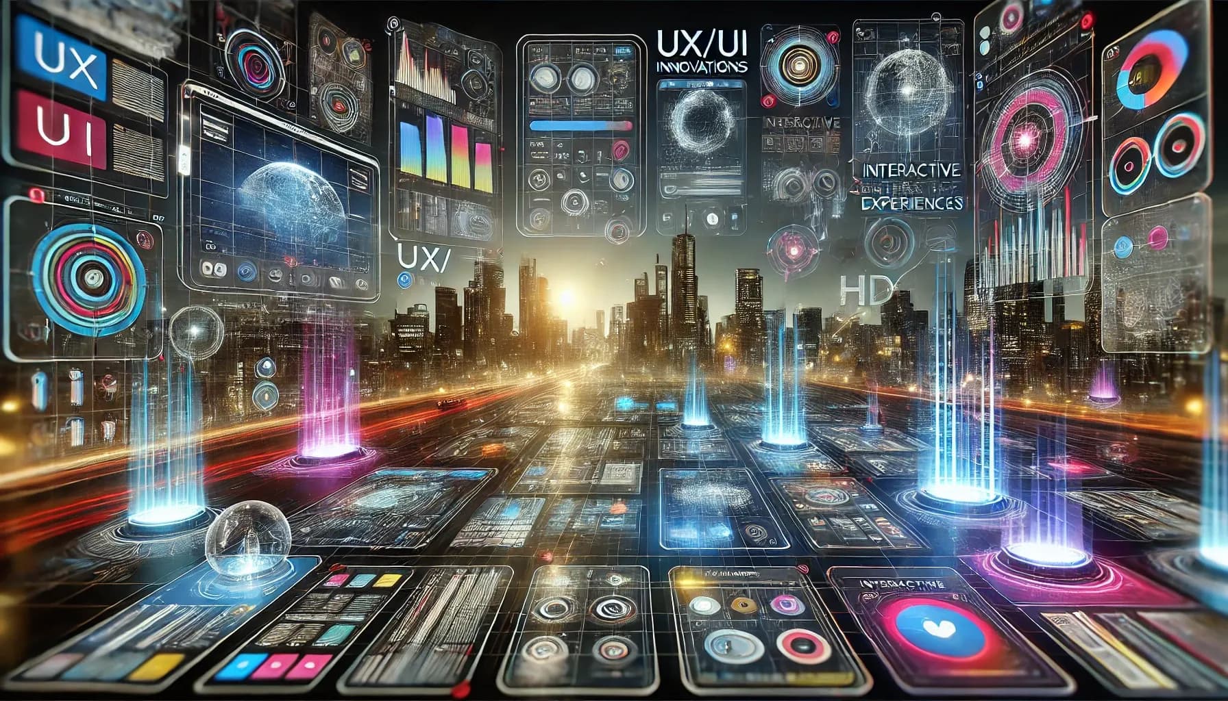 Cover image for UX/UI Innovations: Shaping the Web of Tomorrow