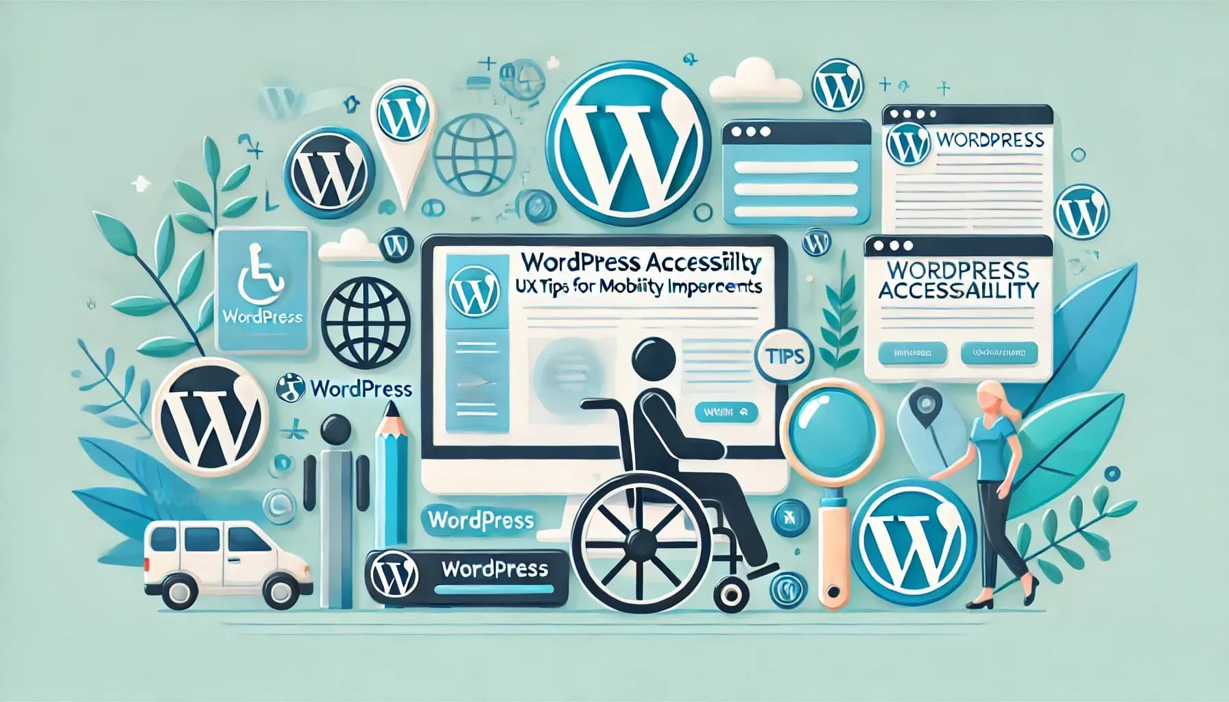 Cover image for WordPress Accessibility: UX Tips for Mobility Impairments