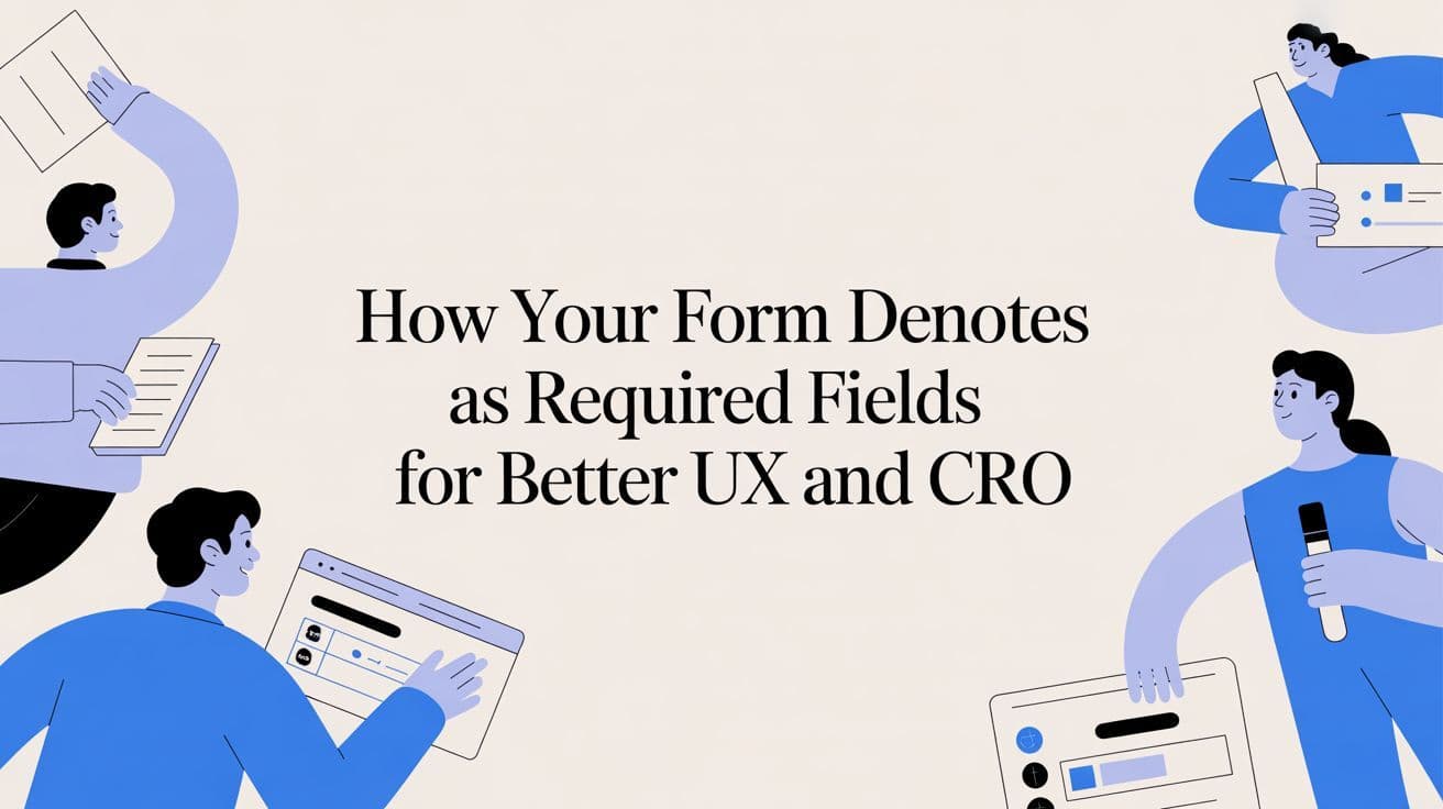 Cover image for How your form denotes required fields for better UX and CRO in 2026