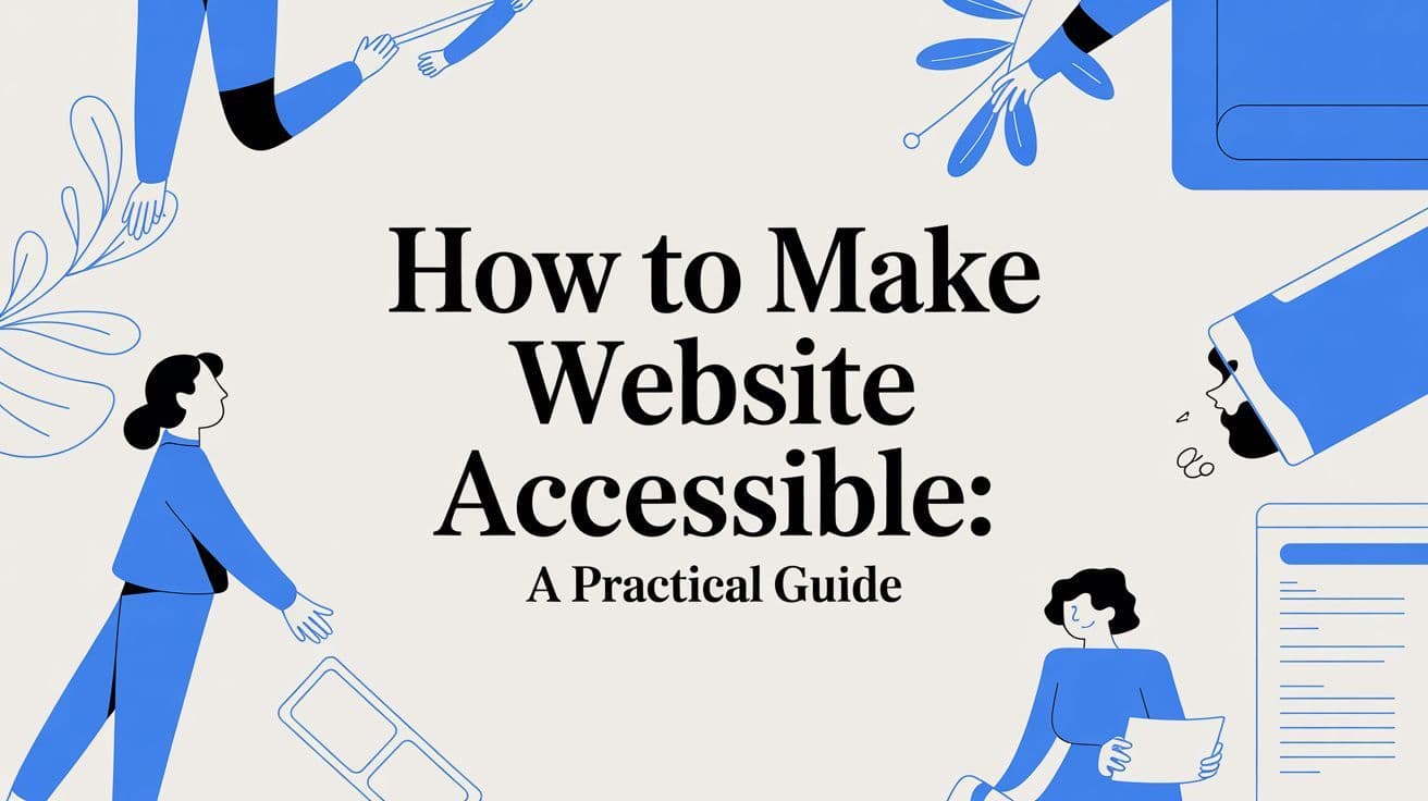 Cover image for How to Make Website Accessible: A Practical Guide