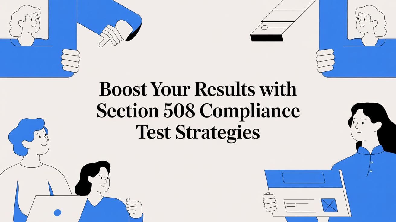 Cover image for Boost Your Results with section 508 compliance test Strategies