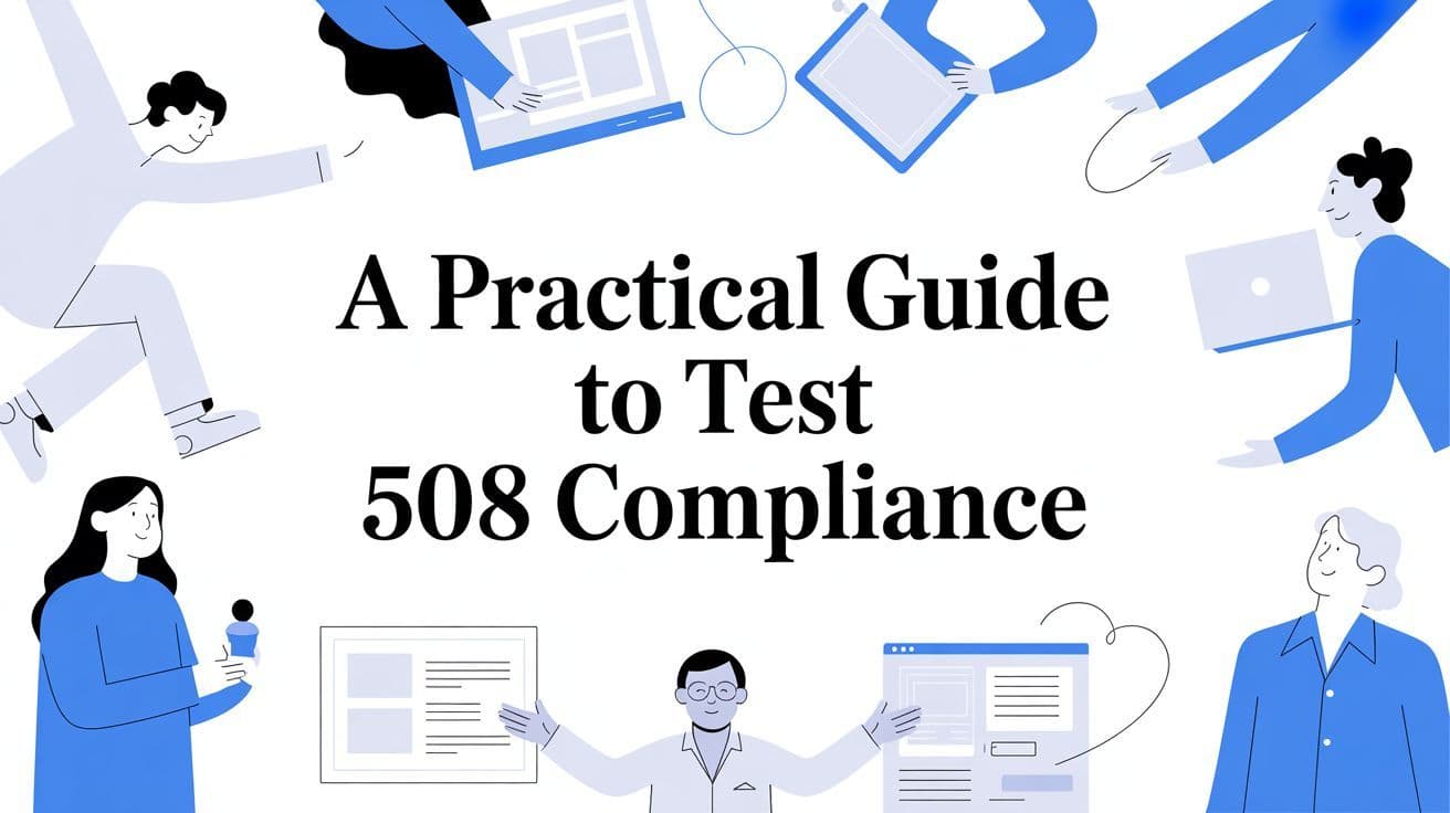 Cover image for A Practical Guide to Test 508 Compliance