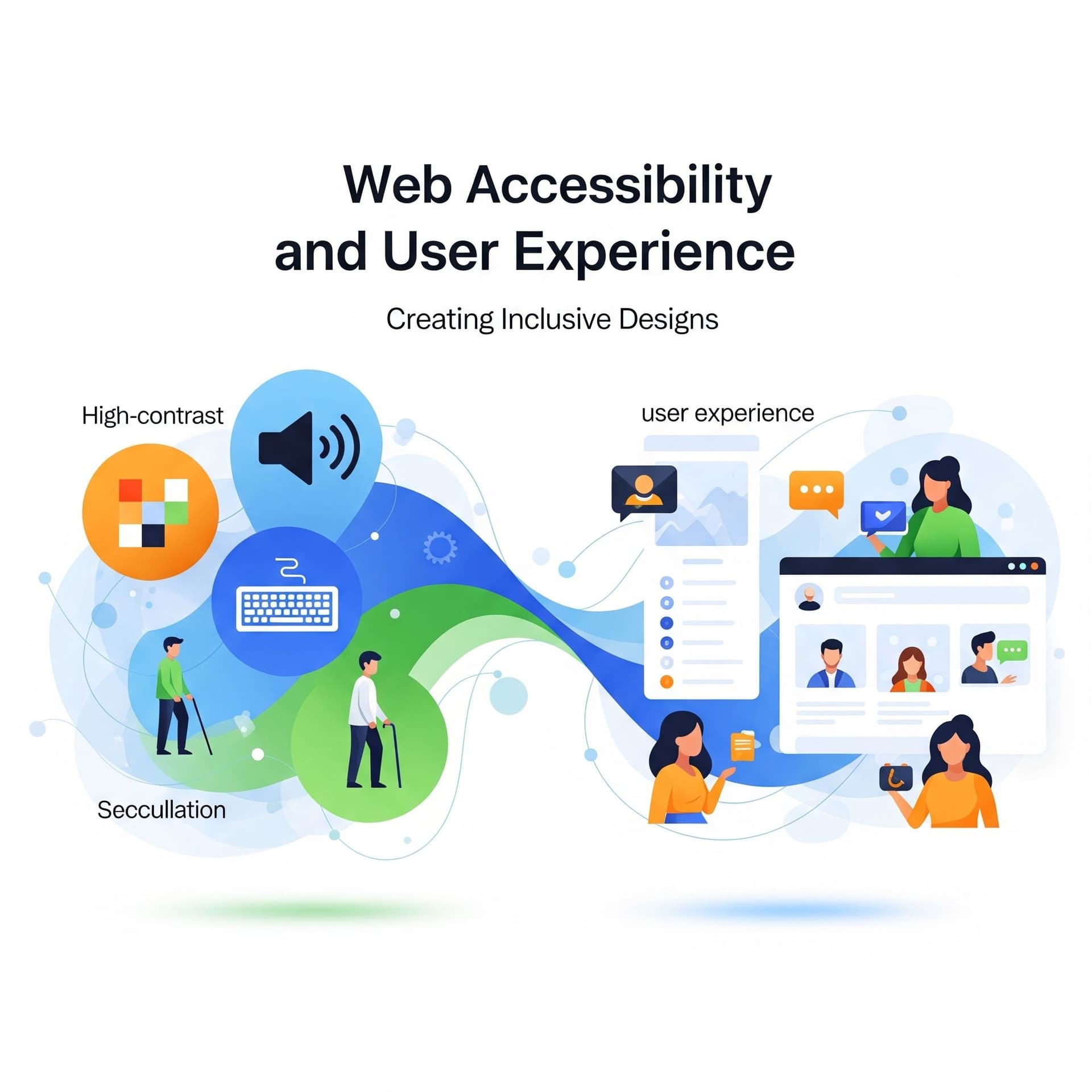 Cover image for Web Accessibility and User Experience: Creating Inclusive Designs