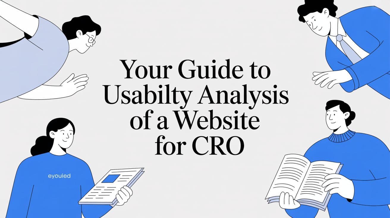 Cover image for Your Guide to Usability Analysis of a Website for CRO