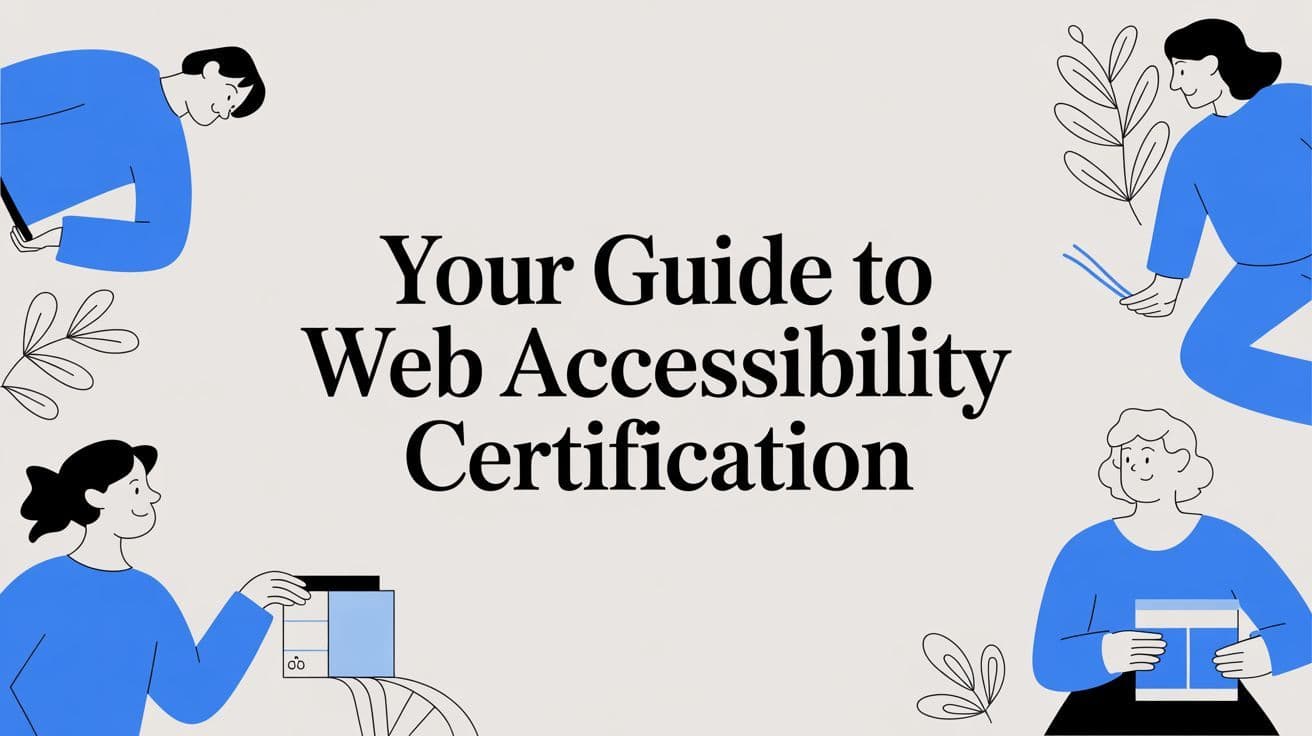 Cover image for Your Guide to Web Accessibility Certification