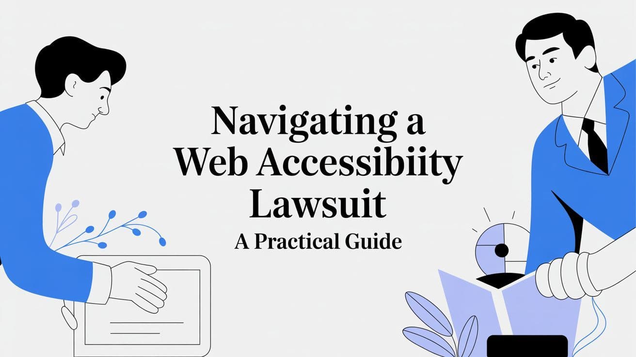 Cover image for Navigating a Web Accessibility Lawsuit A Practical Guide