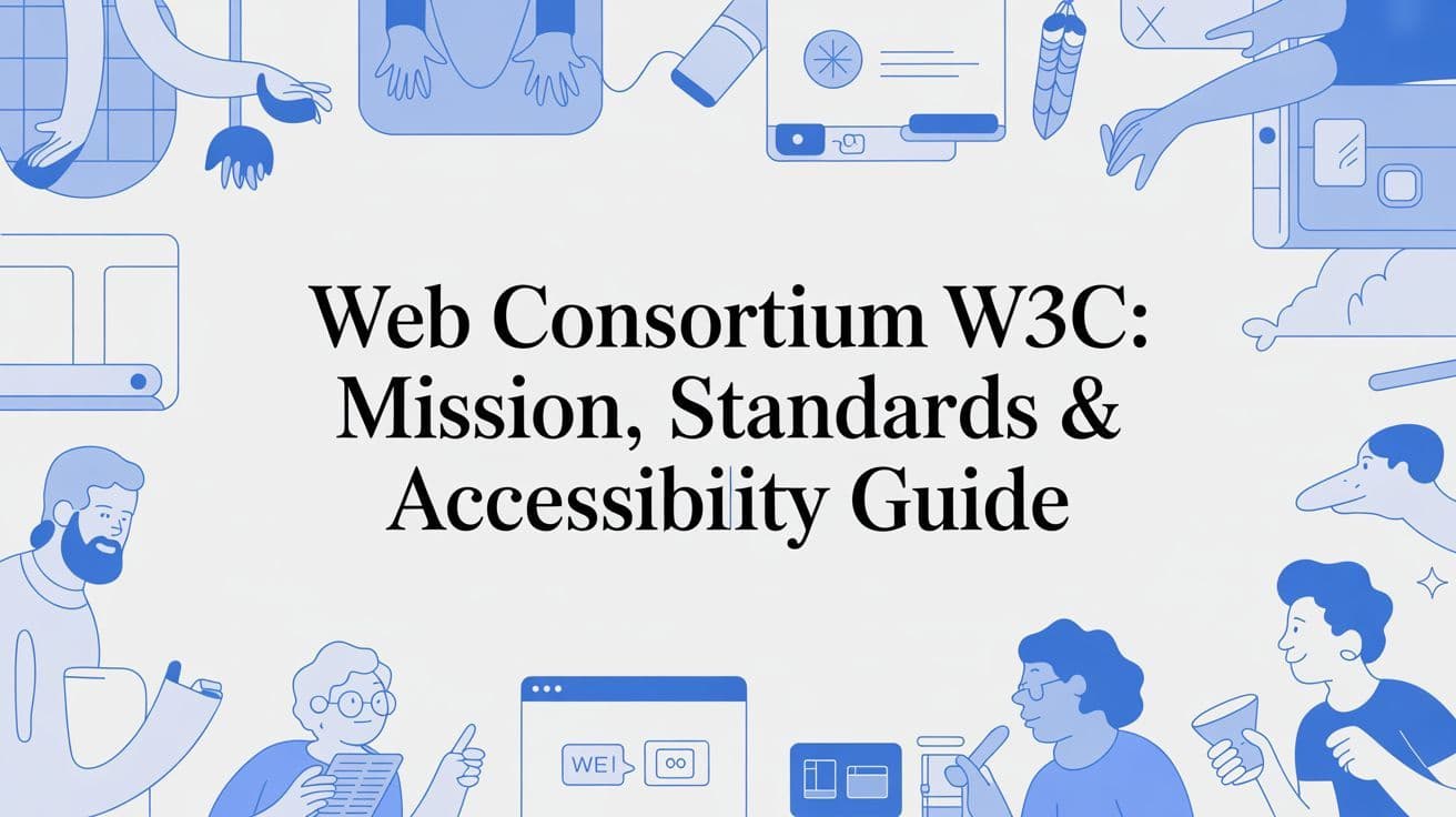 Cover image for Web Consortium W3C: Mission, Standards & Accessibility Guide