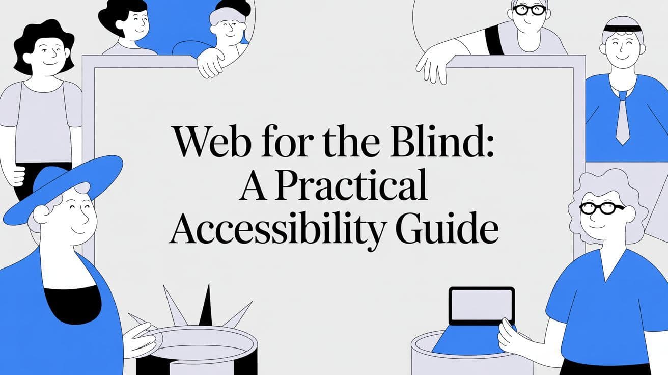Cover image for Web for the Blind: A Practical Accessibility Guide