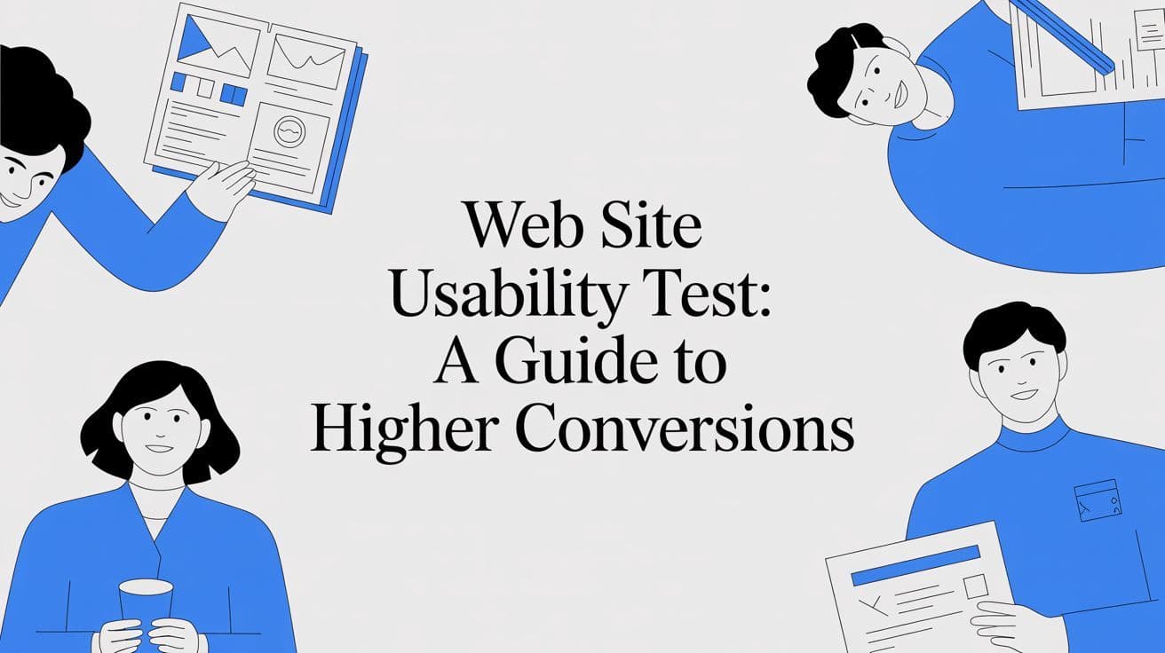 Cover image for Web Site Usability Test: A Guide to Higher Conversions