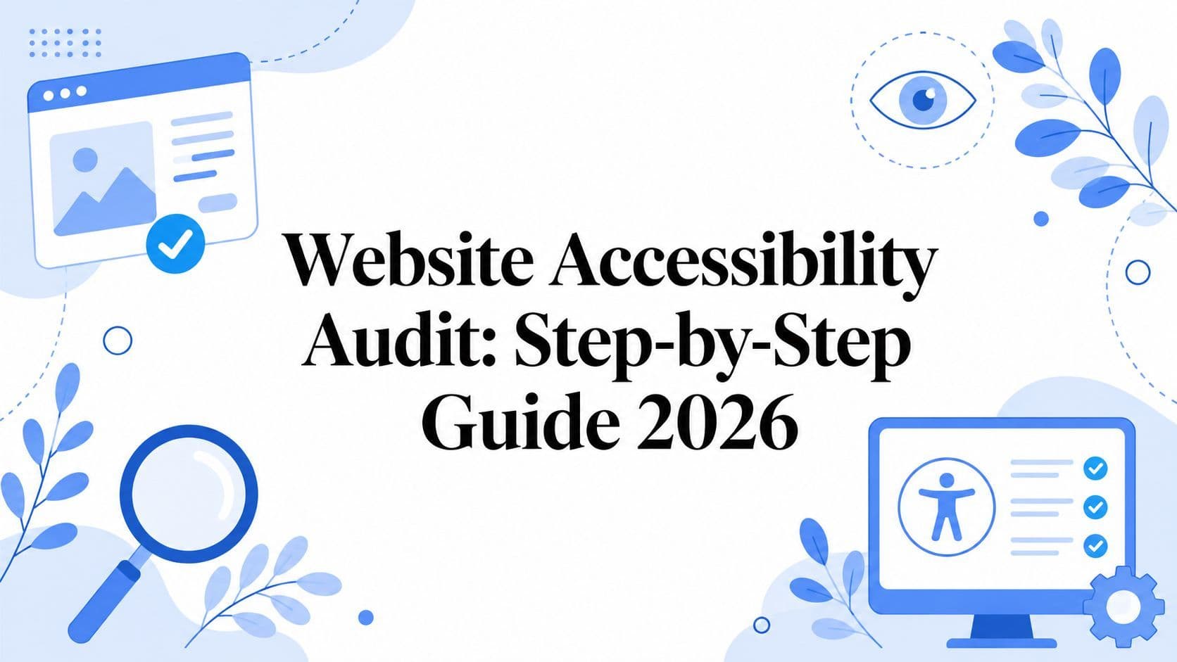 Cover image for Website Accessibility Audit: Step-by-Step Guide 2026
