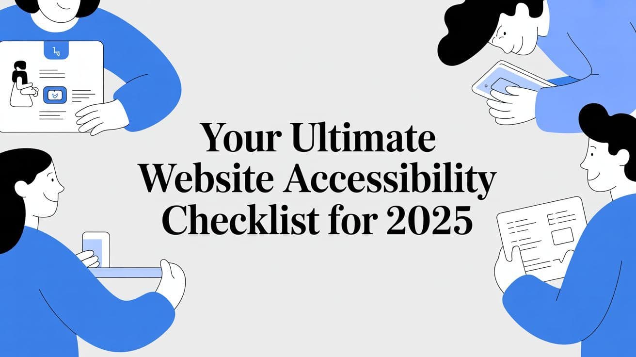 Cover image for Your Ultimate Website Accessibility Checklist for 2025