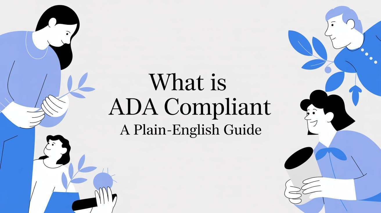 Cover image for What Is ADA Compliant A Plain-English Guide