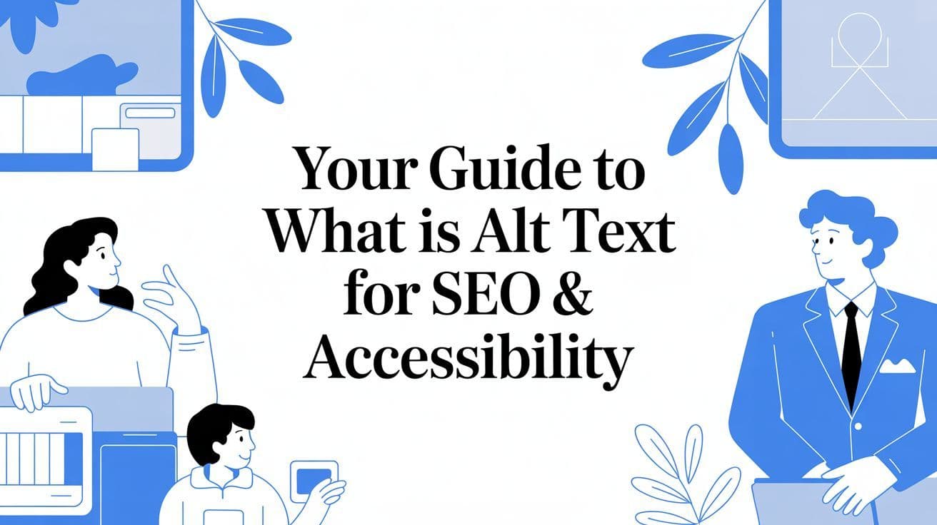 Cover image for Your Guide to What Is Alt Text for SEO & Accessibility