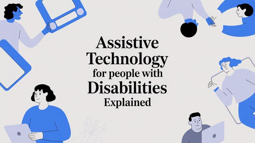 Assistive Technology In Writing Assistive Technology for People with Disabilities Explained